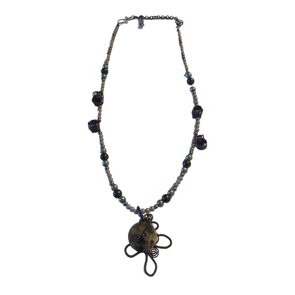Artesian Jewelry Boho Handcrafted Necklace Hippie Statement Witchy Whimsygoth